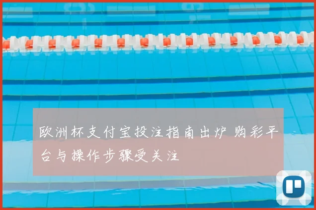欧洲杯支付宝投注指南出炉 购彩平台与操作步骤受关注